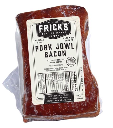 Pork Jowl Bacon | Frick's Quality Meats