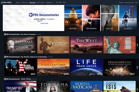 PBS Launches PBS Documentaries Prime Video Channel - Media Play News