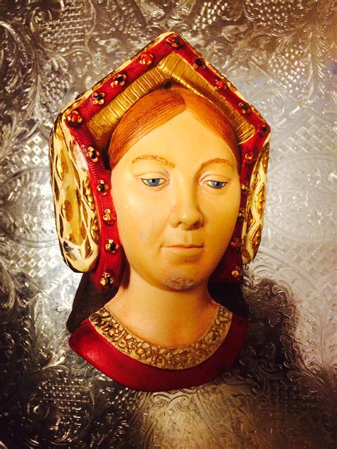 Catherine of Aragon. She's not in perfect condition, but at least she got to keep her head! 😉 ...