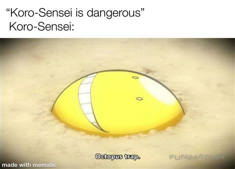 Koro-Sensei is probably one of the funniest characters in the show : r/Korosensei