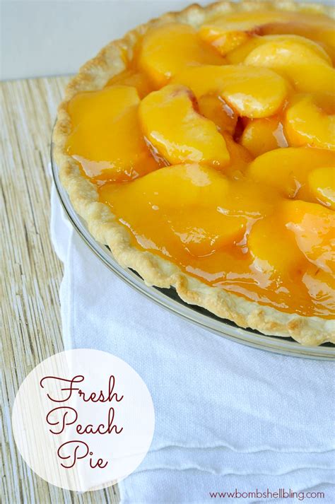 Peach Pie Recipe Uses Fresh Peaches: Perfect Entertaining Dessert