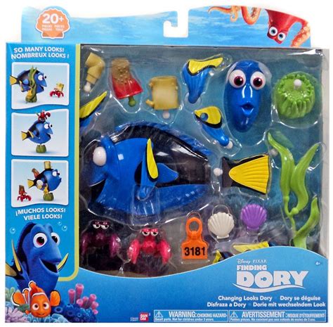 Bandai Toys Disney / Pixar Finding Dory Changing Looks Dory Playset