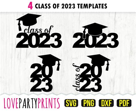 Class of 2023 svg dxf png pdf graduation 2023 svg graduation cap svg grad 2023 svg class of svg ...