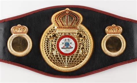 Mike Tyson Signed WBA Heavyweight Championship Belt (JSA COA ...