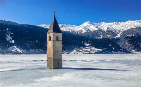 Snowkiting Reschensee Infos & Regeln » Snowkiten westlichen Südtirol