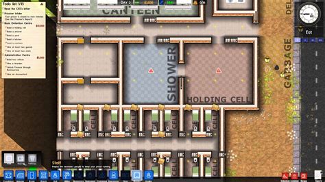 Prison Architect basic prison layout - YouTube