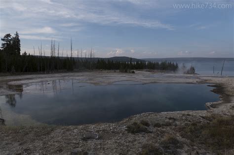 West Thumb Geyser Basin - Hike 734