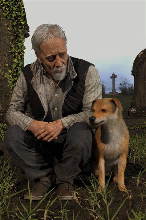 Old man and dog - ZBrushCentral