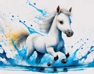 Horse, Animal, Digital Painting Free Stock Photo - Public Domain Pictures