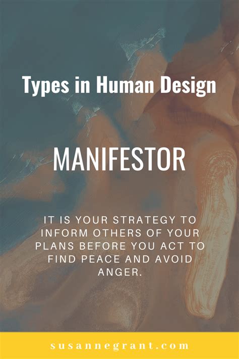 Manifestor Type in Human Design in 2020 | Human design, Human design system, Human