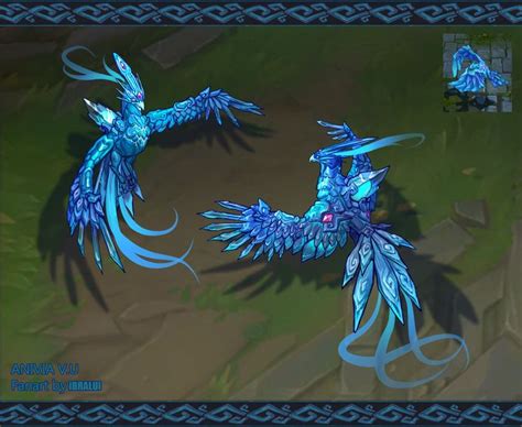 Anivia Visual Update | League of Legends Skin Concept by iBralui ...