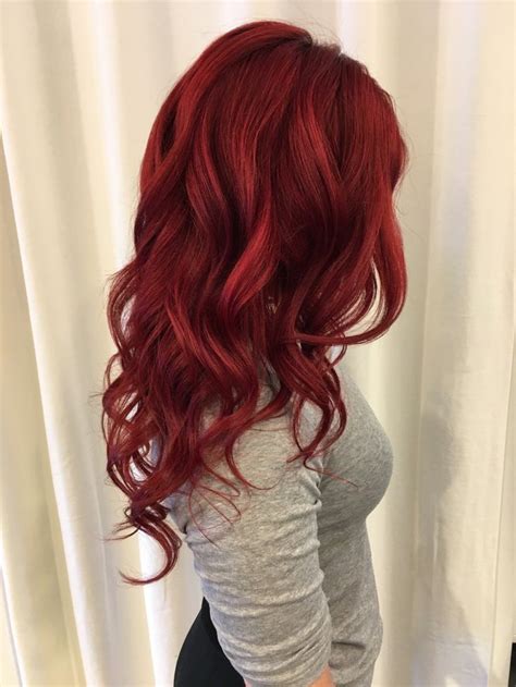 Stunning cranberry hair done by Tracy at Salon Bogar. | Red hair inspo, Gorgeous hair, Auburn ...