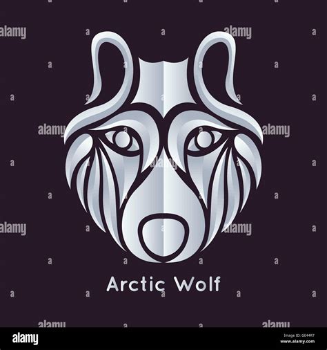 arctic wolf logo vector Stock Vector Image & Art - Alamy