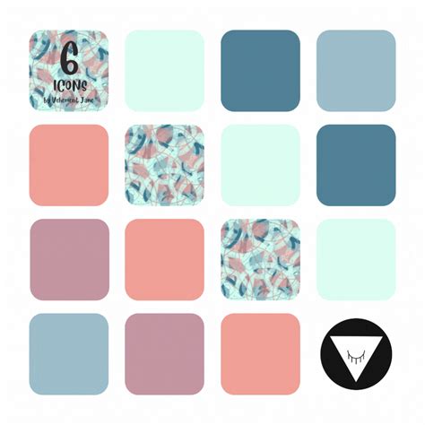 Geometric Wallpaper + Icon Set - Vehement Jane's Ko-fi Shop - Ko-fi ️ ...