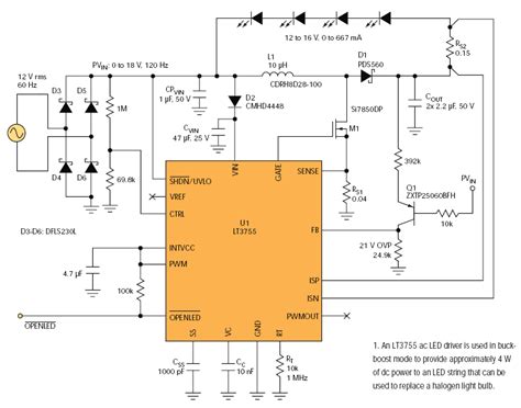 constant current - Explanation of LED driver circuit - Electrical ...