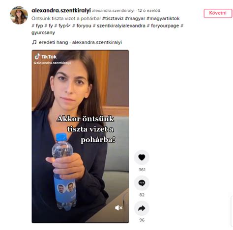 Szentkirályi Alexandra bemutatja: TikTok