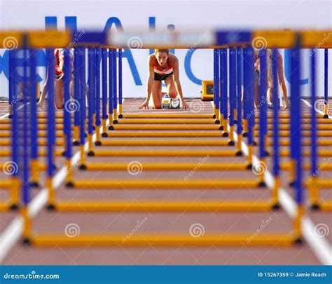 100 Metres Womens Hurdles Germany Editorial Stock Image - Image of canada, hustle: 15267359