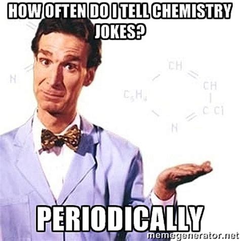 Do You Understand Chemistry Memes? Let's Find Out | Science jokes ...