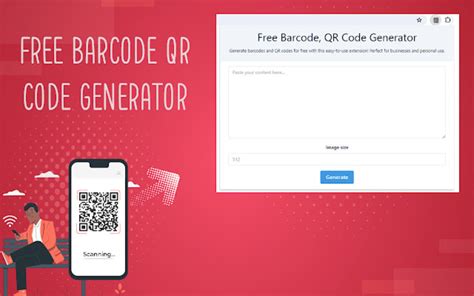 Free Barcode, QR Code Generator для Google Chrome - Расширение Скачать