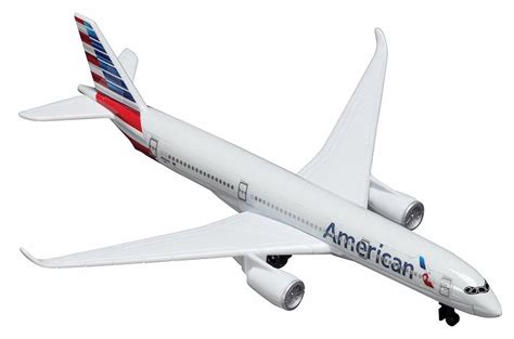 American Airlines A350, White - Real Toy RT1667 - Pre-built Model Airplane Replica - Walmart.com