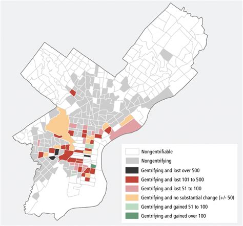 3 maps that explain gentrification in Philadelphia - WHYY