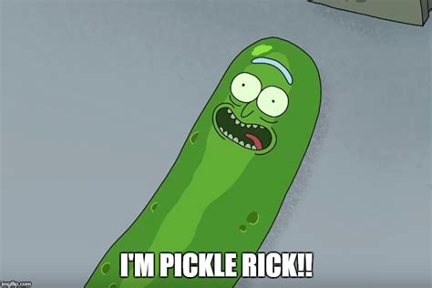 Pickle Rick! - Imgflip