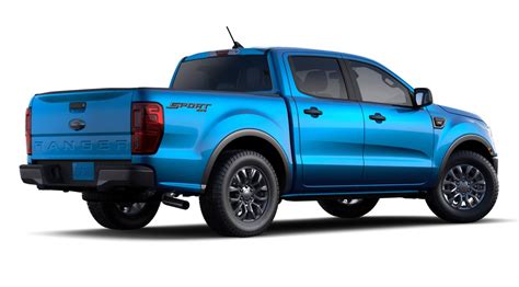 2021 Ford Ranger Gets New Velocity Blue Color: First Look