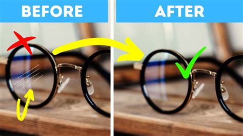 Remove Scratches from Eyeglasses - DIY Eyeglass Cleaner Solution Recipe ...