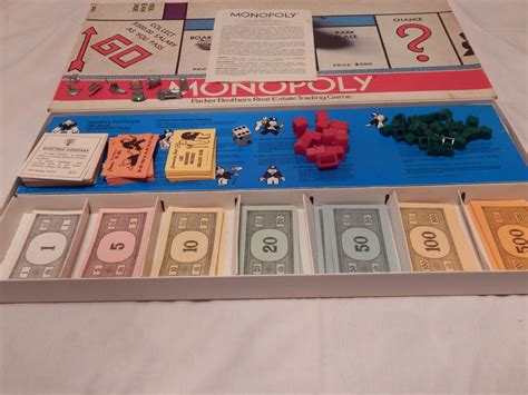 Vintage Monopoly Board Game 1970's by AlwaysPlanBVintage on Etsy Monopoly Board, Monopoly Game ...