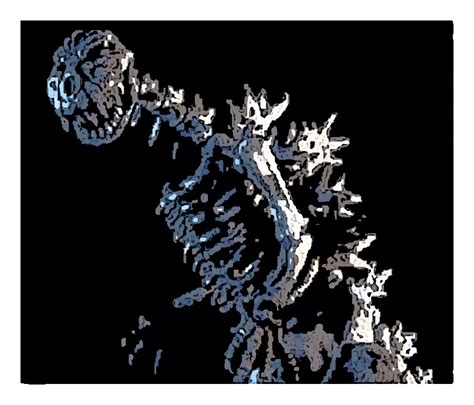 Godzilla skeleton by jasonX22 on DeviantArt