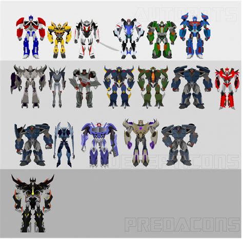 Transformers Prime Characters by SonimBleinim on DeviantArt