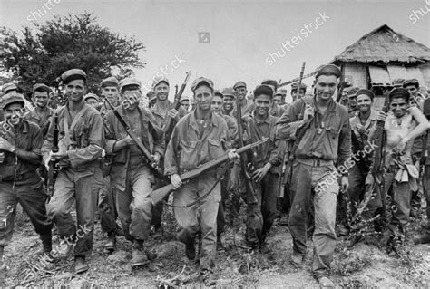 6th Ranger Battalion Holding Rifles Philippines Editorial Stock Photo ...