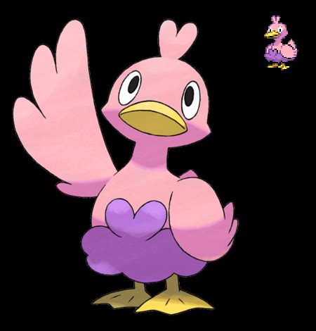 Pokemon 5G Shiny Ducklett by etherspear on DeviantArt