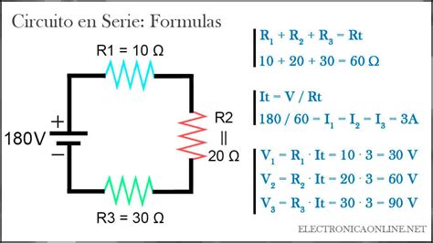 Características De Los Circuitos En Serie. - Electropreguntas