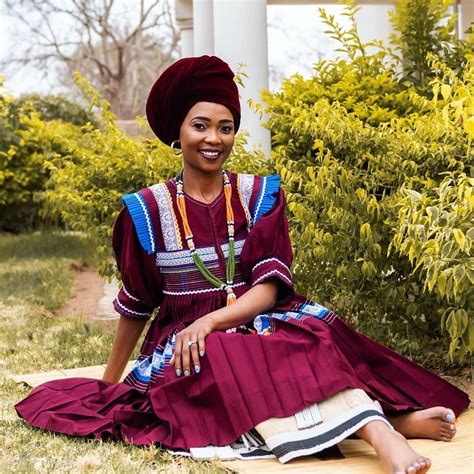 Pedi Traditional Attire, Sepedi Traditional Dresses, African ...