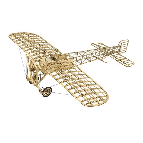 Buy Balsa Wood Airplane Kits DIY Bleriot Wooden Models Aircraft, Laser ...