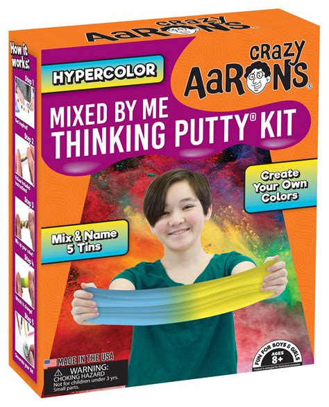 Crazy Aaron's Thinking Putty Hypercolor Mixed by Me Kit - Walmart.com ...