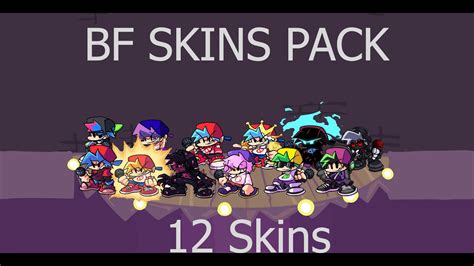 FNF : BF SKINS PACK - YouTube