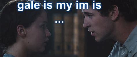 Gale and Katniss Kiss!