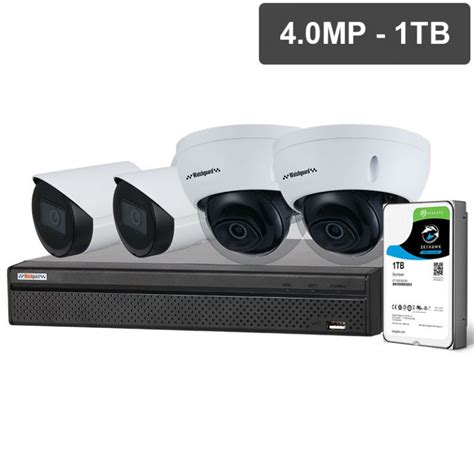 SECURITY 4 Channel NVR 4 MP Cameras - ME Technology Group