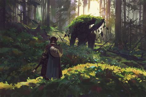 ArtStation - Boss fight, Atey Ghailan | Art contest, Environment ...