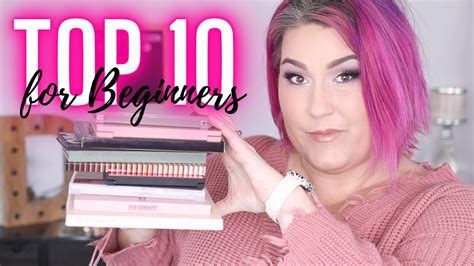 TOP 10 PALETTES FOR BEGINNERS || Easy Eyeshadow Formulas For Success ...