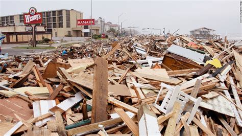 Hurricane Ike slams Texas in 2008