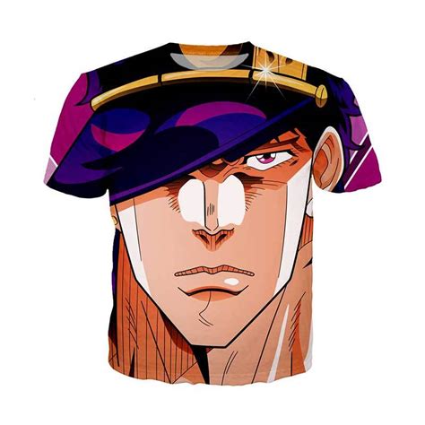 JJBA T-Shirts - JJBA T-Shirt Jotaro Face JJFR2008 - ®JJBA Merch