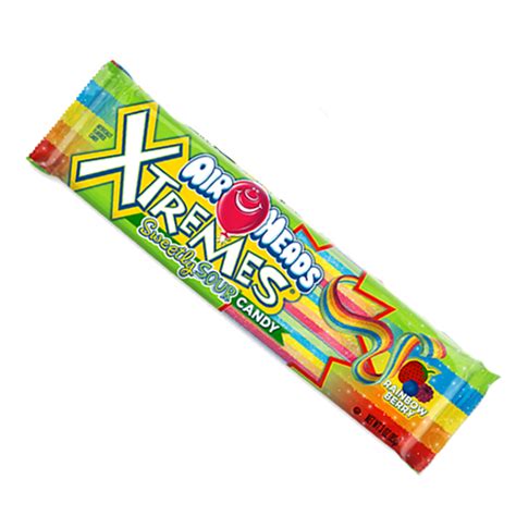 Airheads Xtremes Rainbow Berry Sweetly Sour Candy Belts - 2-oz. Pack ...