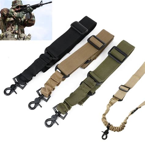 Practical Adjustable Hunting Tactical One Single Point Gun Sling Rifle ...