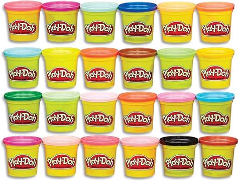 Play-Doh 24-Pack of Colors, Dough - Amazon Canada