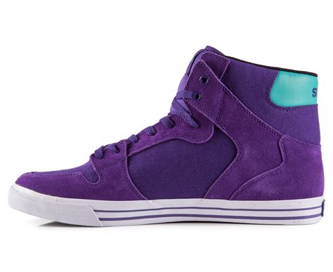 SUPRA Men's Vaider Shoes - Purple/Teal/White | Catch.com.au