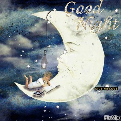 On The Moon Good Night Animation Pictures, Photos, and Images for Facebook, Tumblr, Pinterest ...