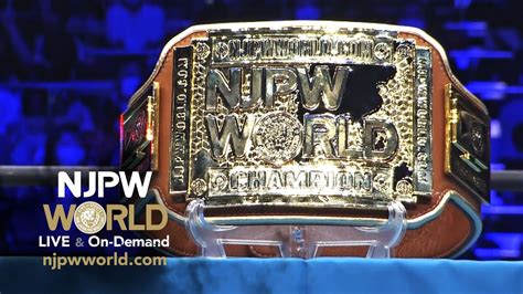 Introducing the NJPW WORLD TV Championship! | Declaration of Power, 10/10/22 - YouTube